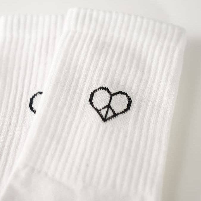 arrel - responsible apparel - Wholesale Socks - Unisex - Love & Peace Statement Socks3