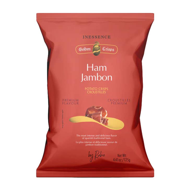 Chips de Pommes de Terre Jambon Ibérique, Inessence pour la vente par Solfarmers INC