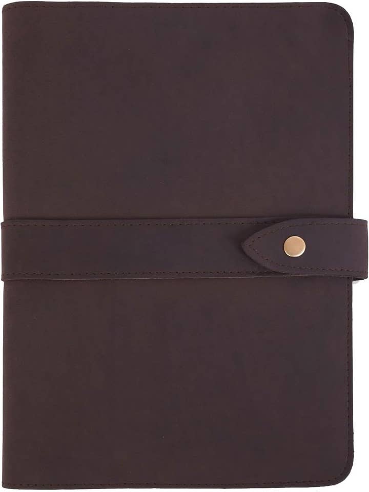Leather Cover for A5 Notebook for wholesale by Trowik
