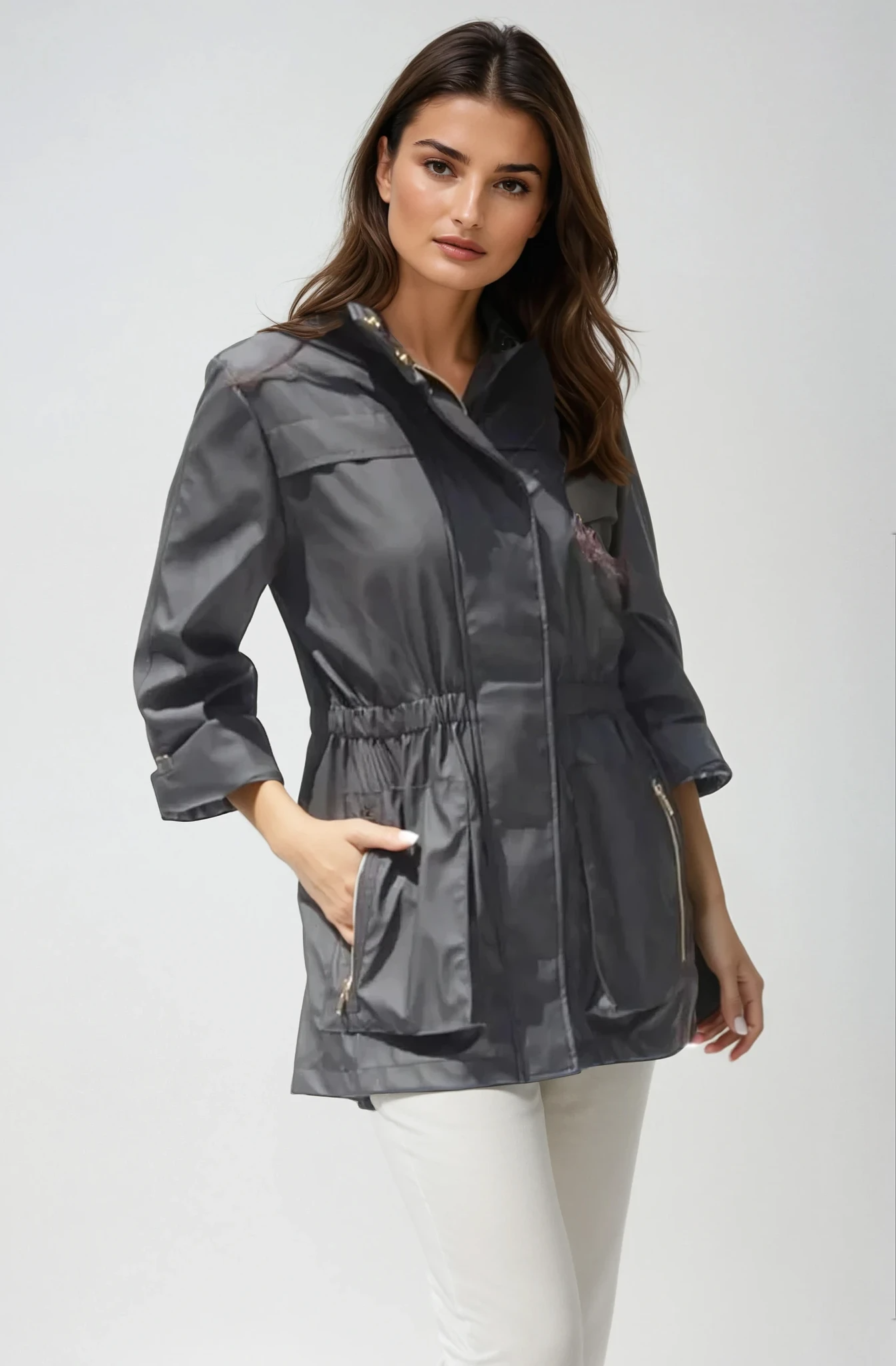 Ciao Milano - Wholesale Raincoat - Women's - Anna4