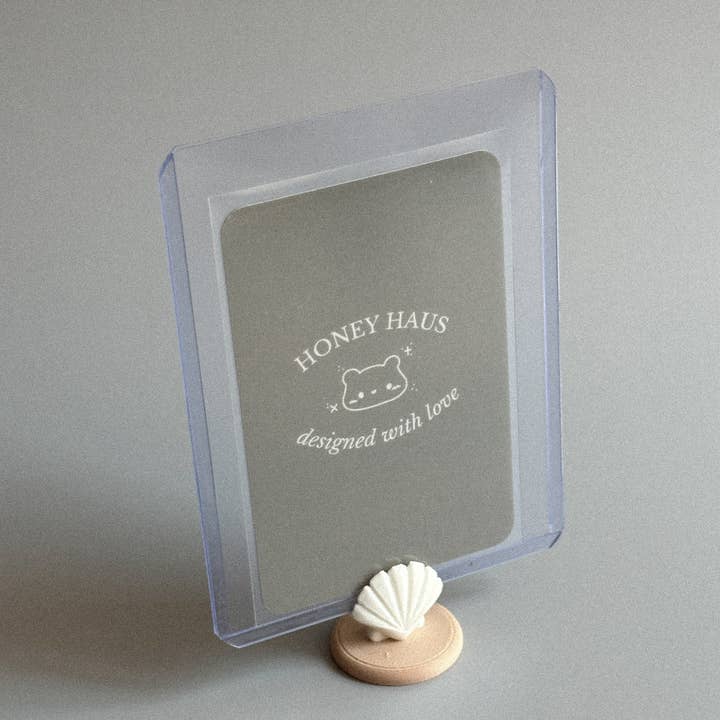 Sea Shell Charm Polaroid / Toploader Holder for wholesale by Honey Haus