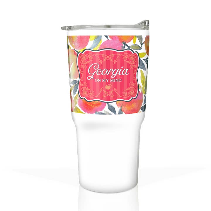 Collection de gobelets en acier inoxydable 20oz à motif de fruits pour la vente par Matrix