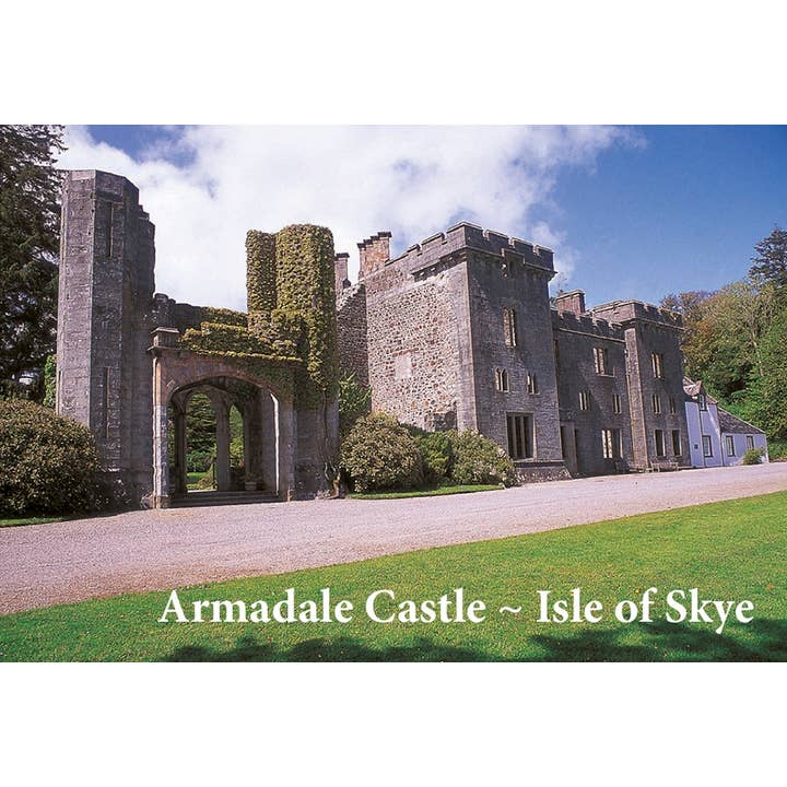 Photographic Magnet Armadale Castle for wholesale by Island Blue Publishing