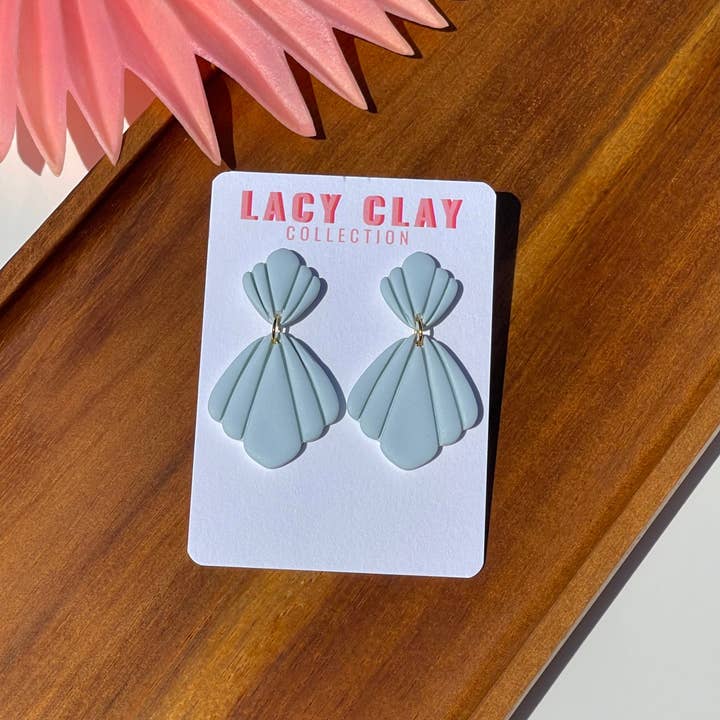 Lacy Clay Collection - Wholesale Dangle Earrings - The Saylor1