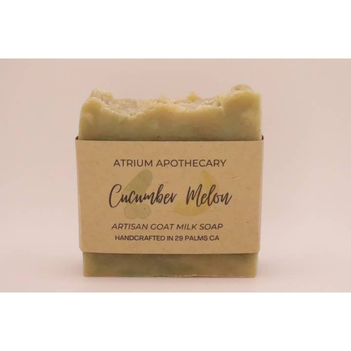 Cucumber Melon | Artisan Soap Bar for wholesale by Atrium Apothecary Inc