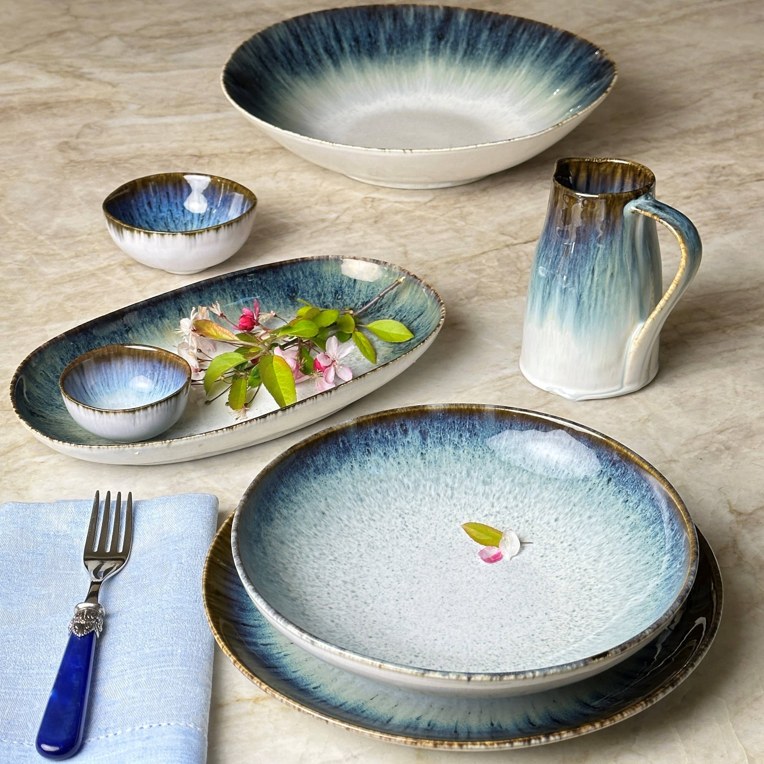 Carmel Ceramica - Vente Plateaux décoratifs - Cypress Grove Plateau ovale Moyen7