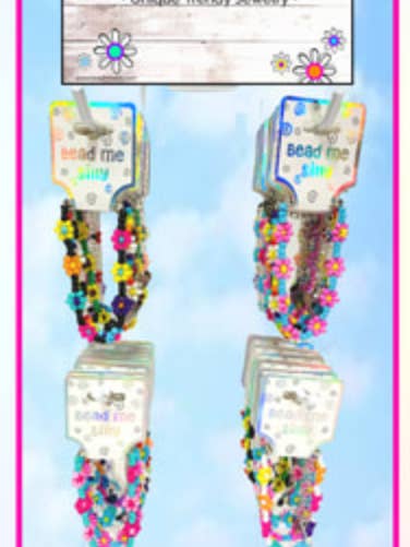 BMS FLOWER PACKAGE 1- Flower Bracelets for wholesale by Bead Me Silly