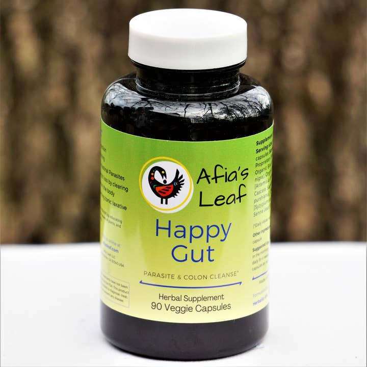 Afia’s Leaf - Vendita all'ingrosso Vitamine/integratori orali - Happy Gut: pulizia dei parassiti e del colon