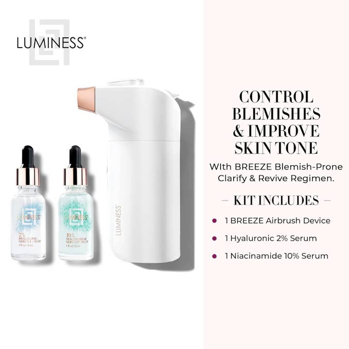 LUMINESS - Wholesale Electronic Skincare Device - Breeze2 Airbrush Skincare System Kit8