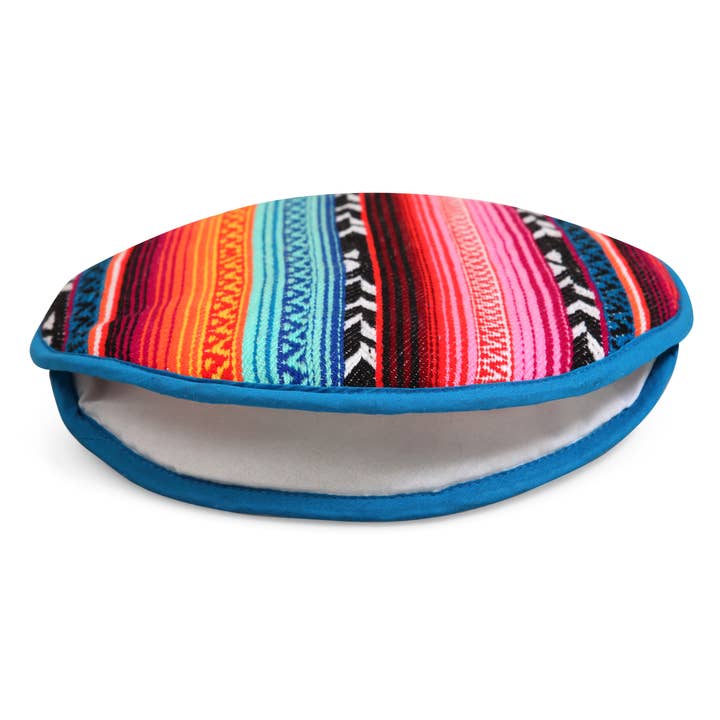 Casa Amarosa - Wholesale Bread/tortilla - Yellow Arrow Flat Tortilla Warmer-10 Inches1