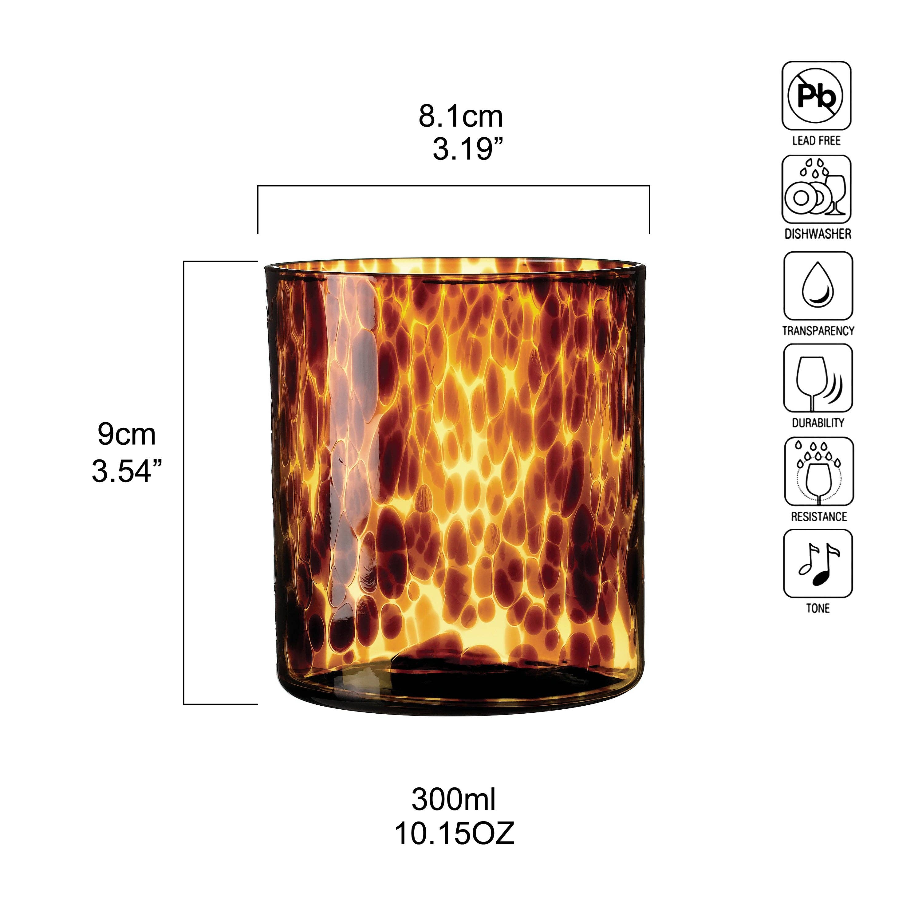 Gifts Plus - Wholesale Cocktail/likeur glas - SBH-202A-LB (Verpakking van 6)1