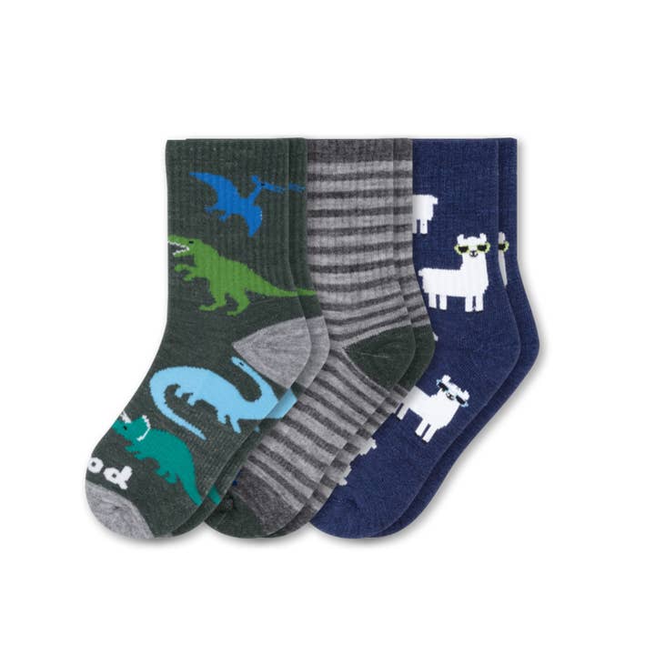 Pacas - Wholesale Socks - Kids - 3 Pack - Kids' Crew Pacas Socks8