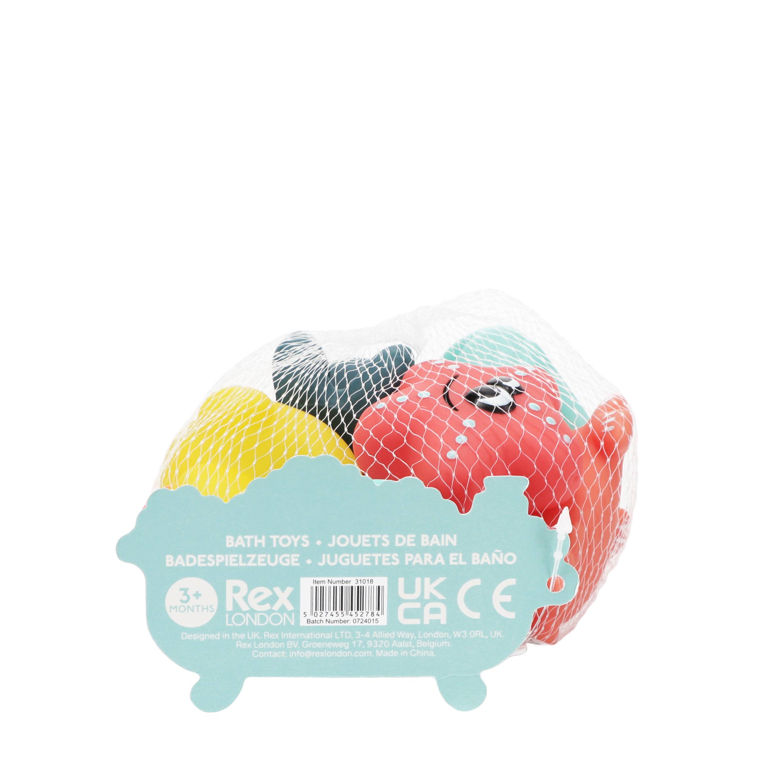 Rex B2B - UK - Vente Jouet pour le bain – bébé - Jouets de bain (ensemble de 6) - Animaux aquatiques2