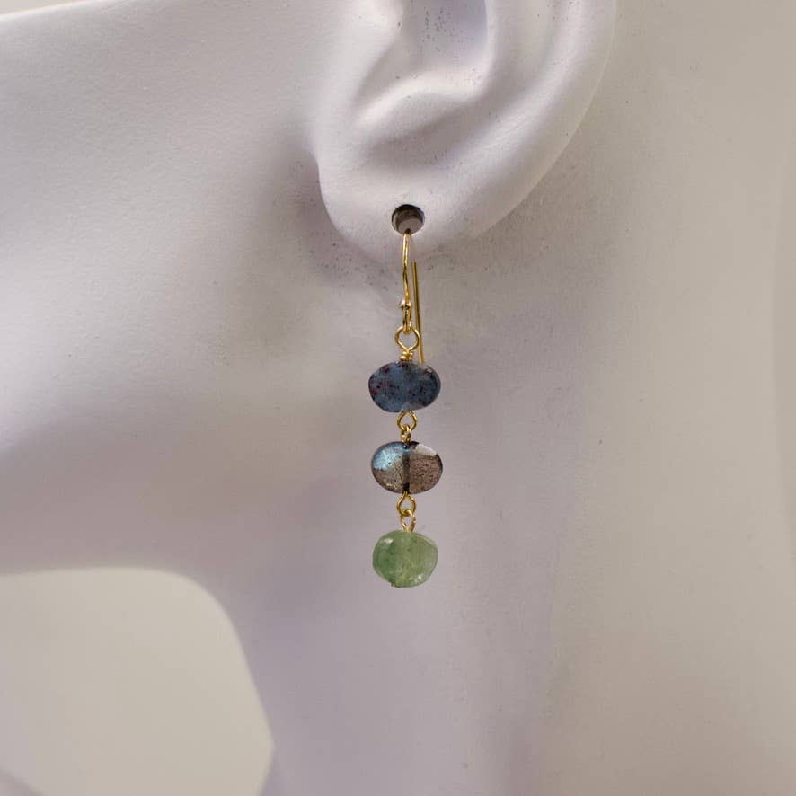 a.v. max - Venta al por mayor Pendientes colgantes - Pendientes Mini Semi Stack9