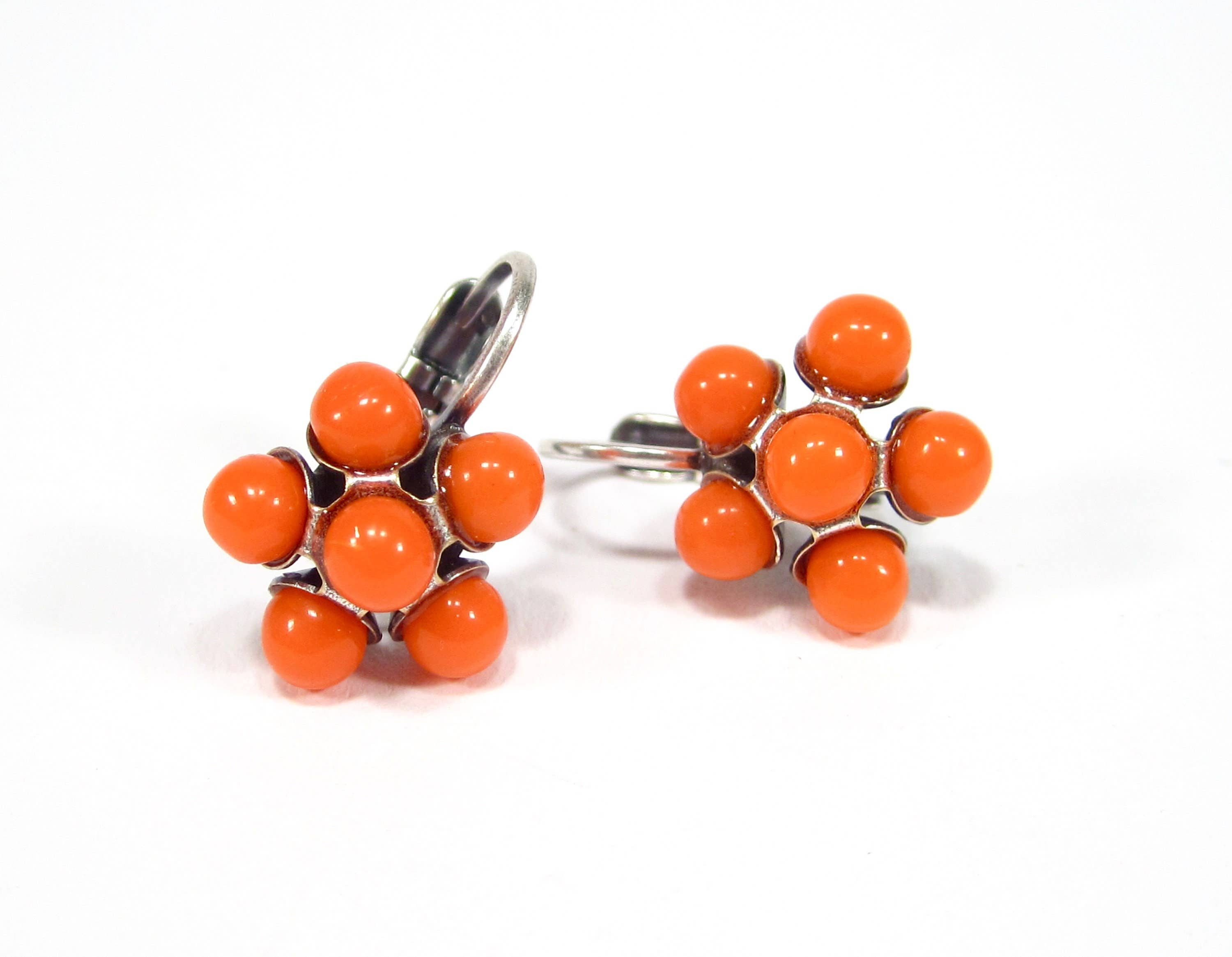 SoHo Schmuckmanufaktur - Vendita all'ingrosso Orecchini pendenti - SoHo® Orecchini a Fiore - Stile Anni '701