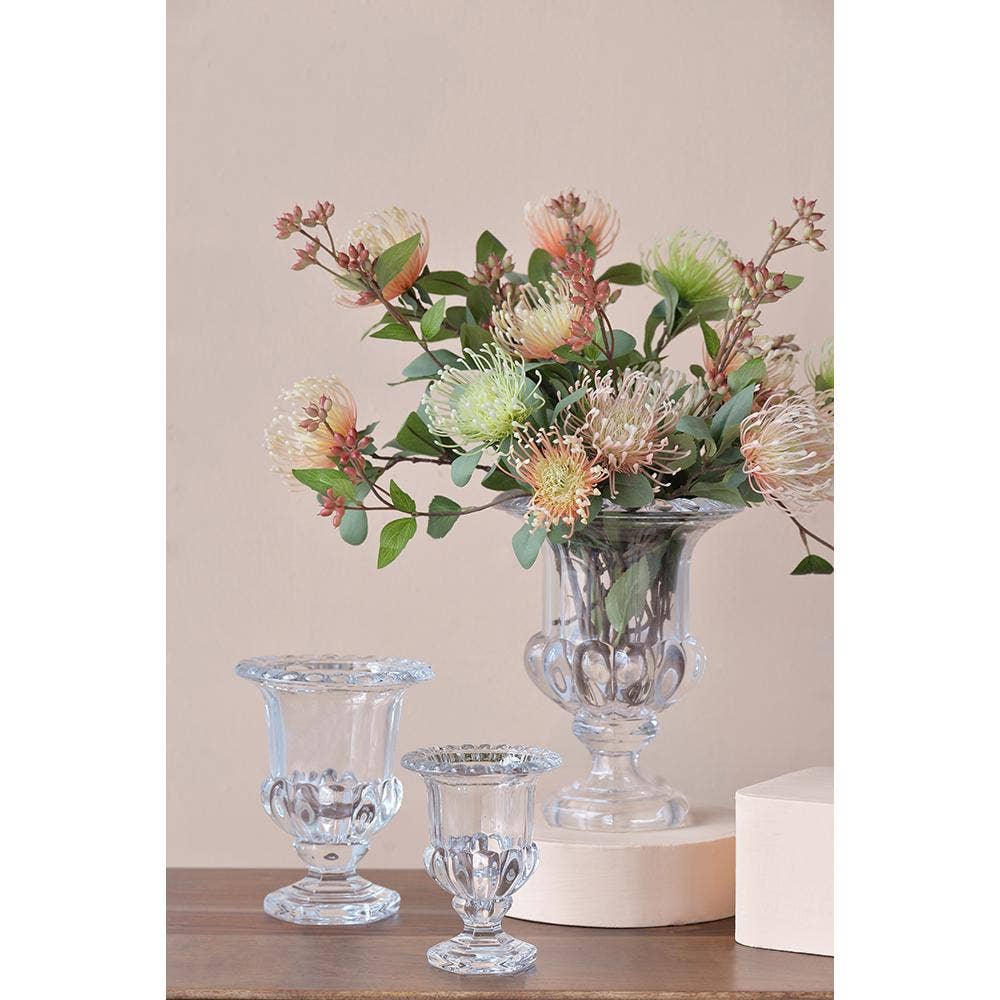 A&B Home Group Inc. - Wholesale Vaas - Crystal Elegance glazen vaas D11,4x15 cm6