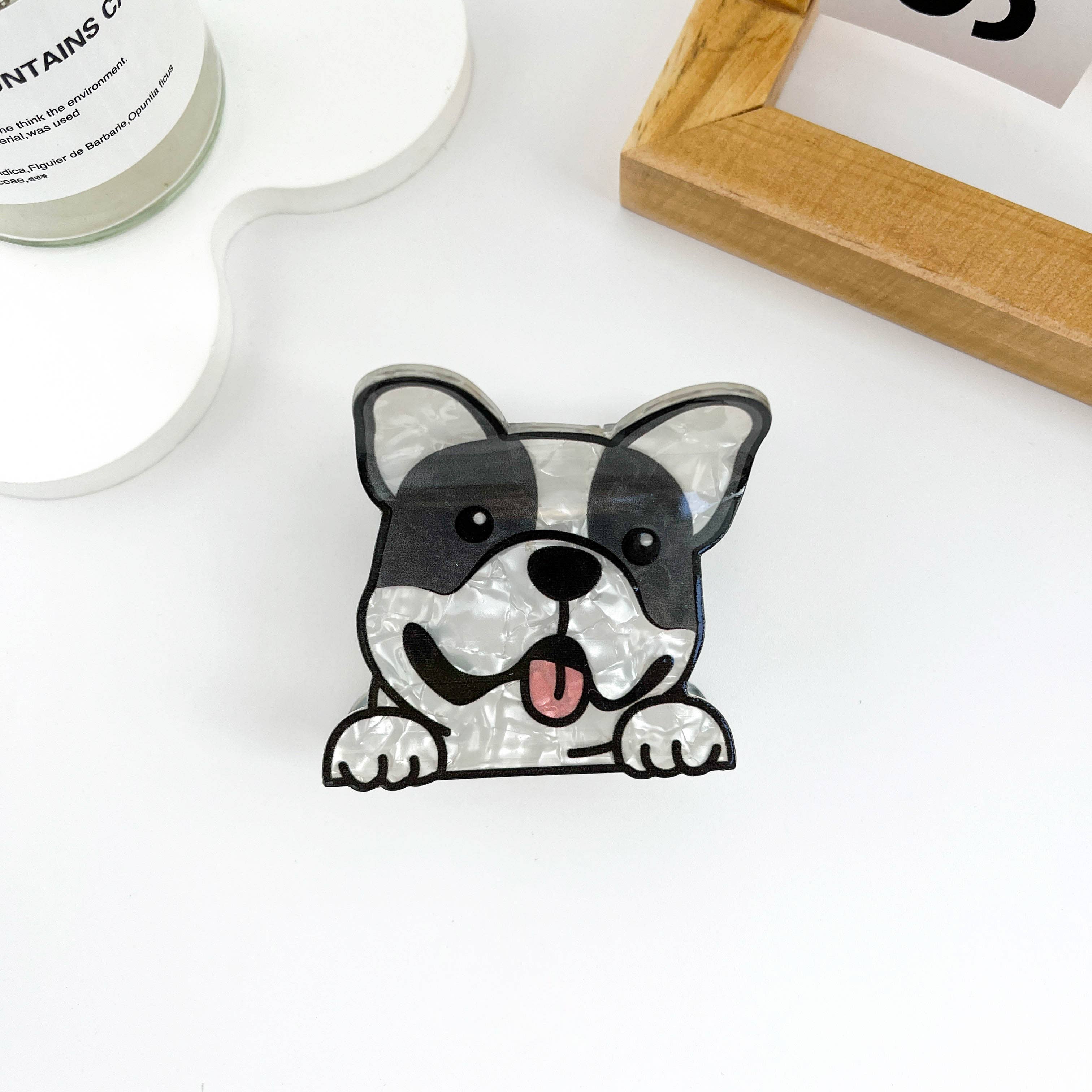 mildstyles - Vente Pince à cheveux – femme - Pince à cheveux mignonne motif chiot2