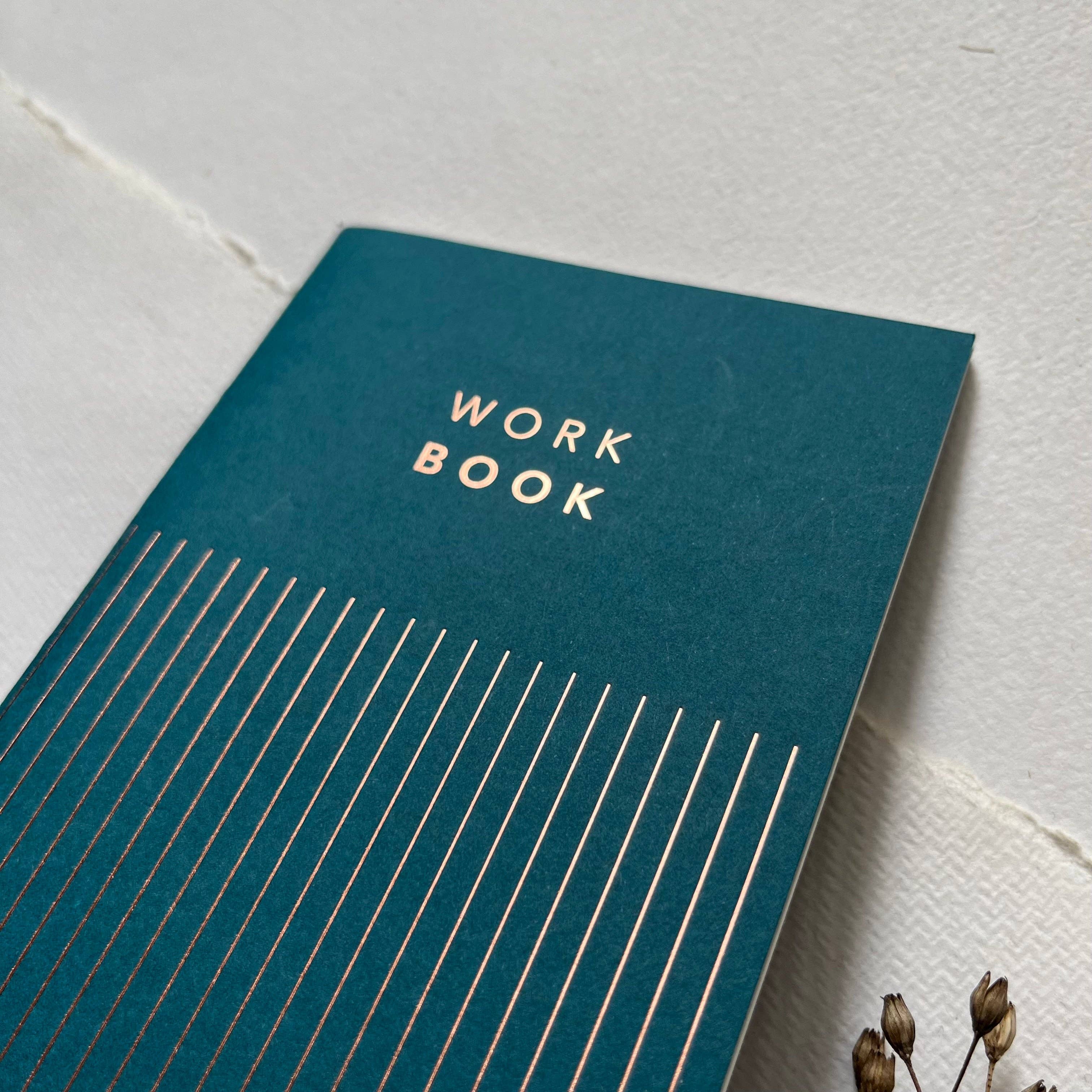 Leo La Douce GmbH - Vente Cahiers - Carnet de travail - bleu pétrole5