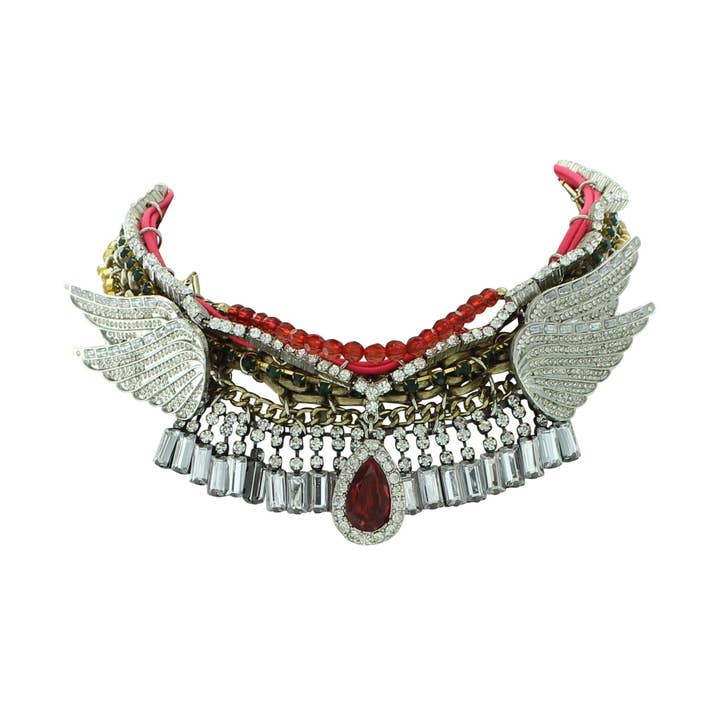 Posh Iced Necklace for wholesale by Olivia Welles