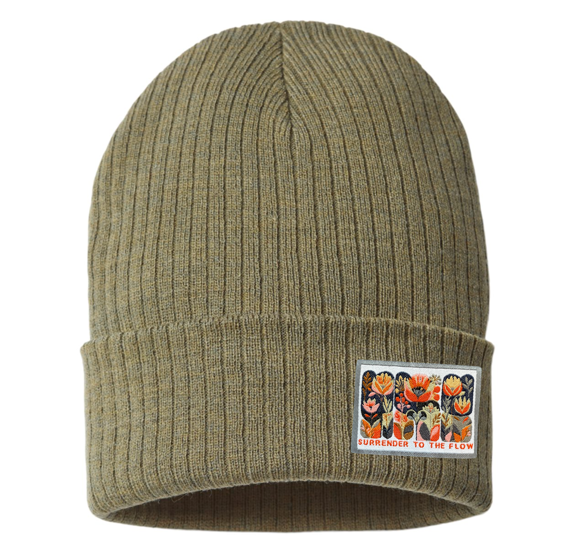 Spruce Seed - Wholesale Beanie - Unisex - Surrender to the Flow Knit Beanie Hat1