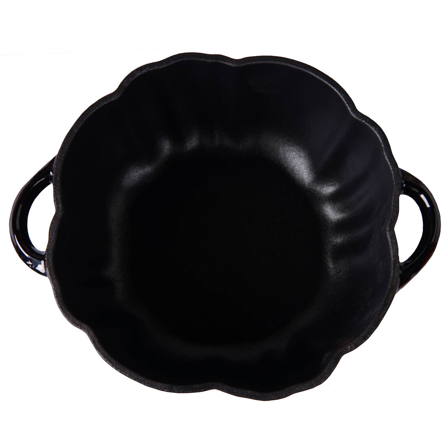 Crucible Cookware - Wholesale Kookpot - Gegoten ijzeren pompoenpan met emaille, braadpan, cocotte, zwart2