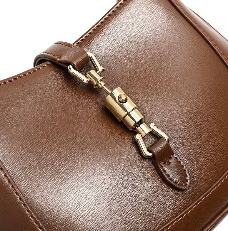 Sook Stainable - Wholesale Top Handle Bag - Women's - Genuine Leather Saddle Hand Shoulder Bag8