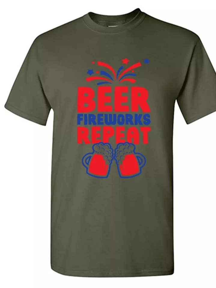 Beer Fireworks.. for wholesale by Feelin Good Tees