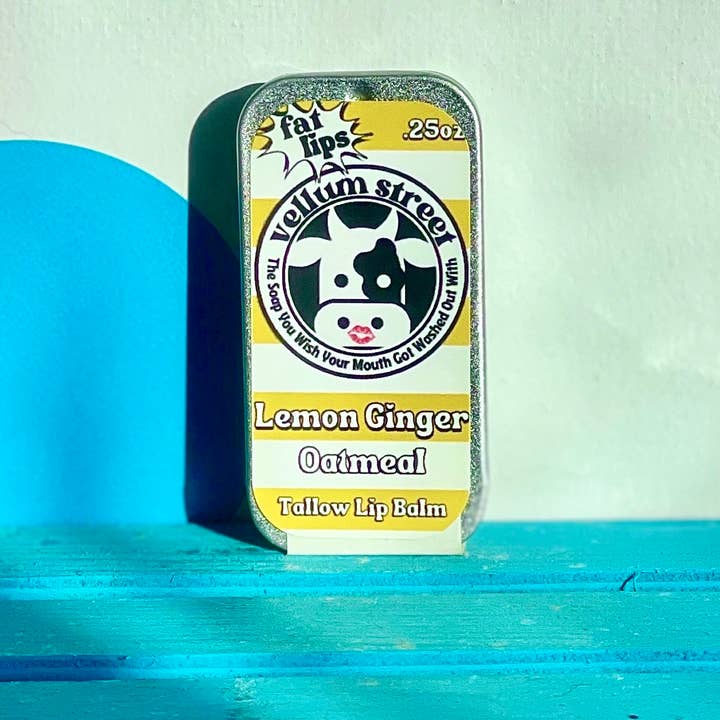 Vellum Street - Wholesale Lip Balm - .25 oz Tallow Lip Balms