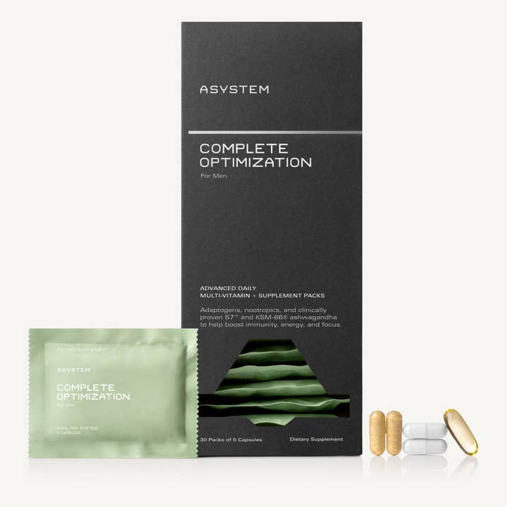 ASYSTEM Men’s Complete Optimization Supplements for wholesale by ASYSTEM