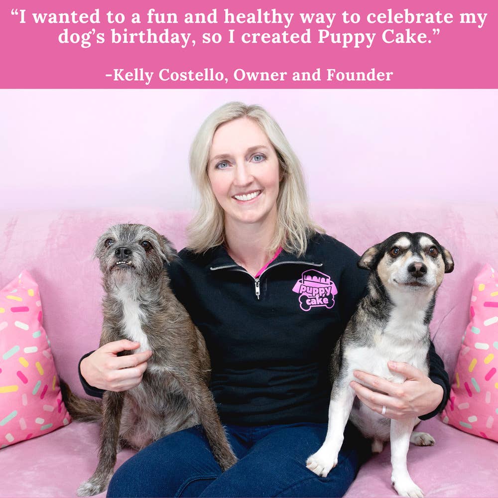 Puppy Cake LLC - Vente Friandises – chien - Assortiment haut de gamme de gâteaux pour chiens et de mélanges de crème glacée Puppy Cake2