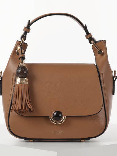 Diana Camel Top Handle Crossbody for wholesale by Luella Grey London
