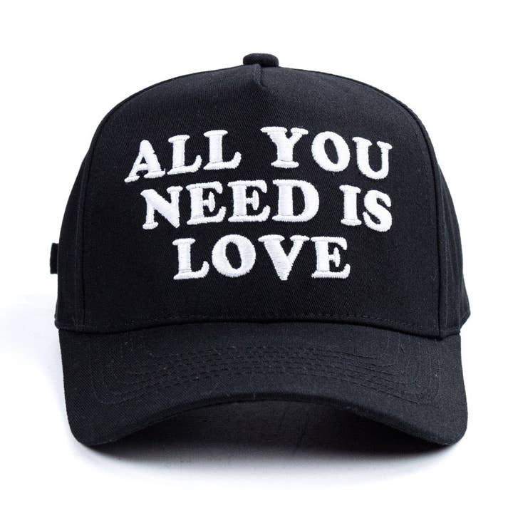 ALL YOU NEED IS LOVE CAP for wholesale by rich girl on vacation