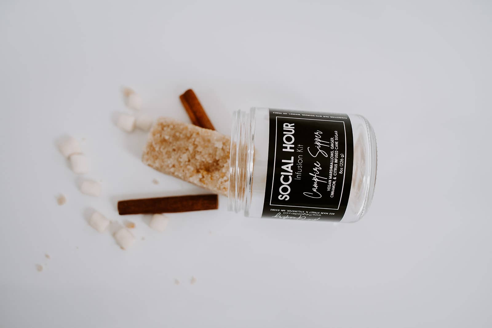 The Goodery – wholesale Cocktailmix/-sockerlag – Mini Campfire Sipper Infusionskit – 8 Cocktails & Mocktails3