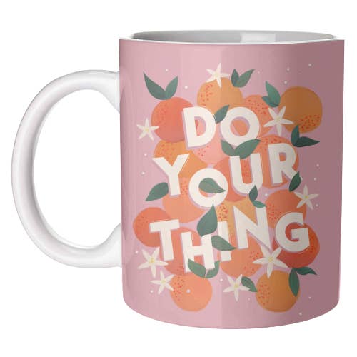 Tassen 'Do Your Thing - Sommerorangen' für den Großhandel von ART WOW