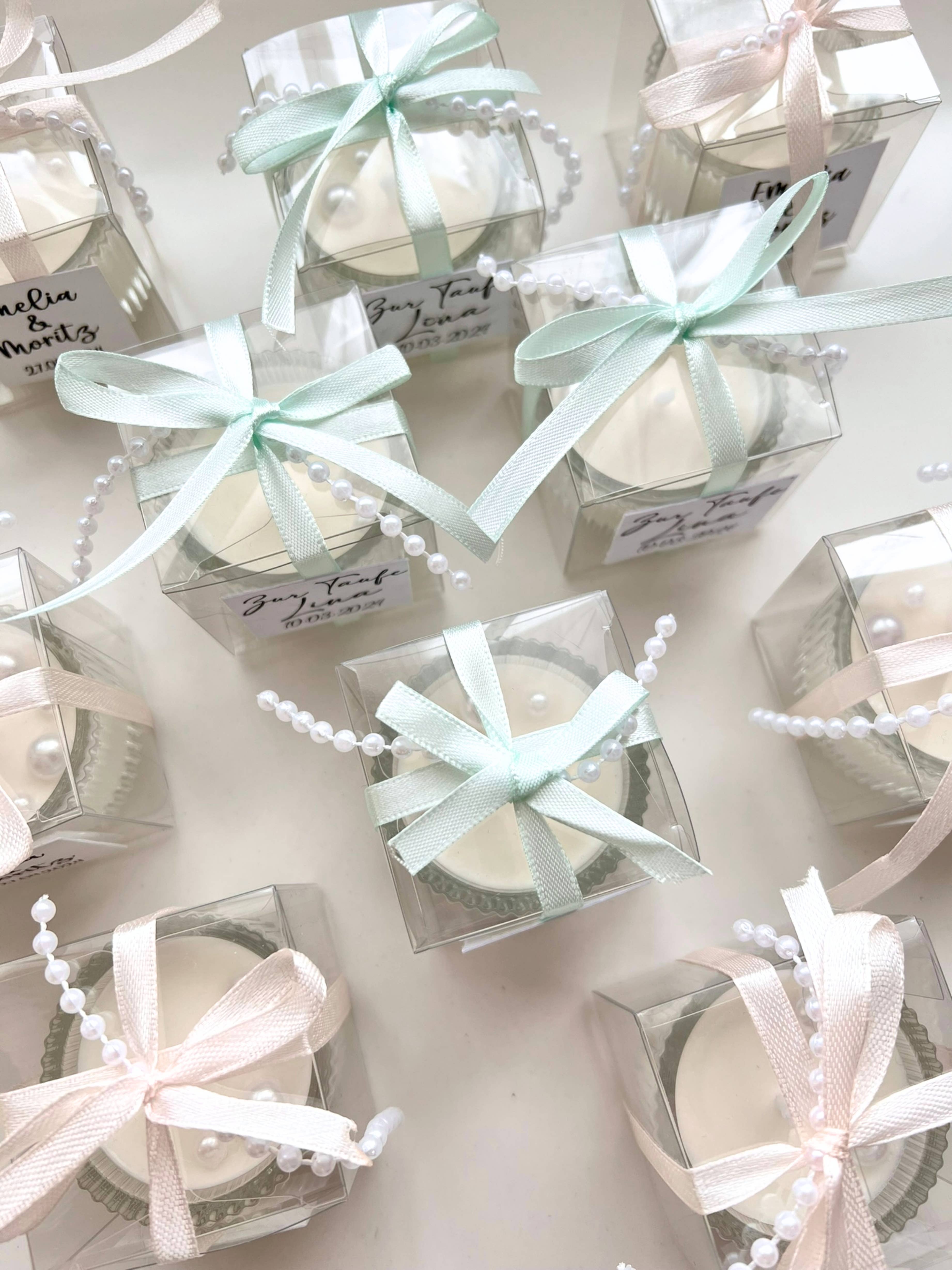 Studio Rein - Wholesale Party Favor - Mini Pearl Candles for Bridal Shower, Wedding, Engagement1