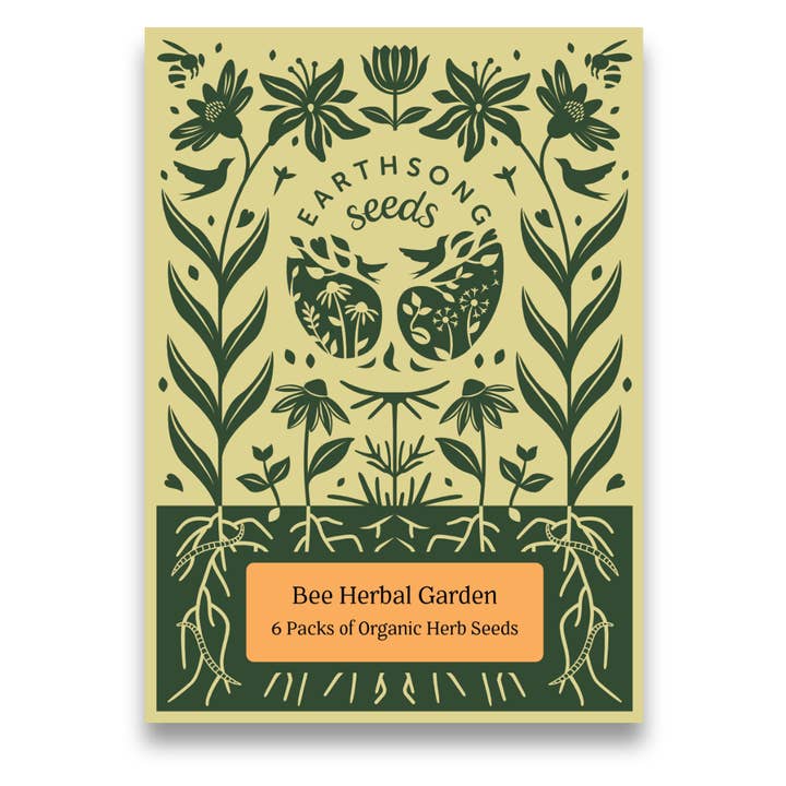 Earthsong Seeds – wholesale Plant seeds – Bee Herbal Garden - Organic Herb Seeds