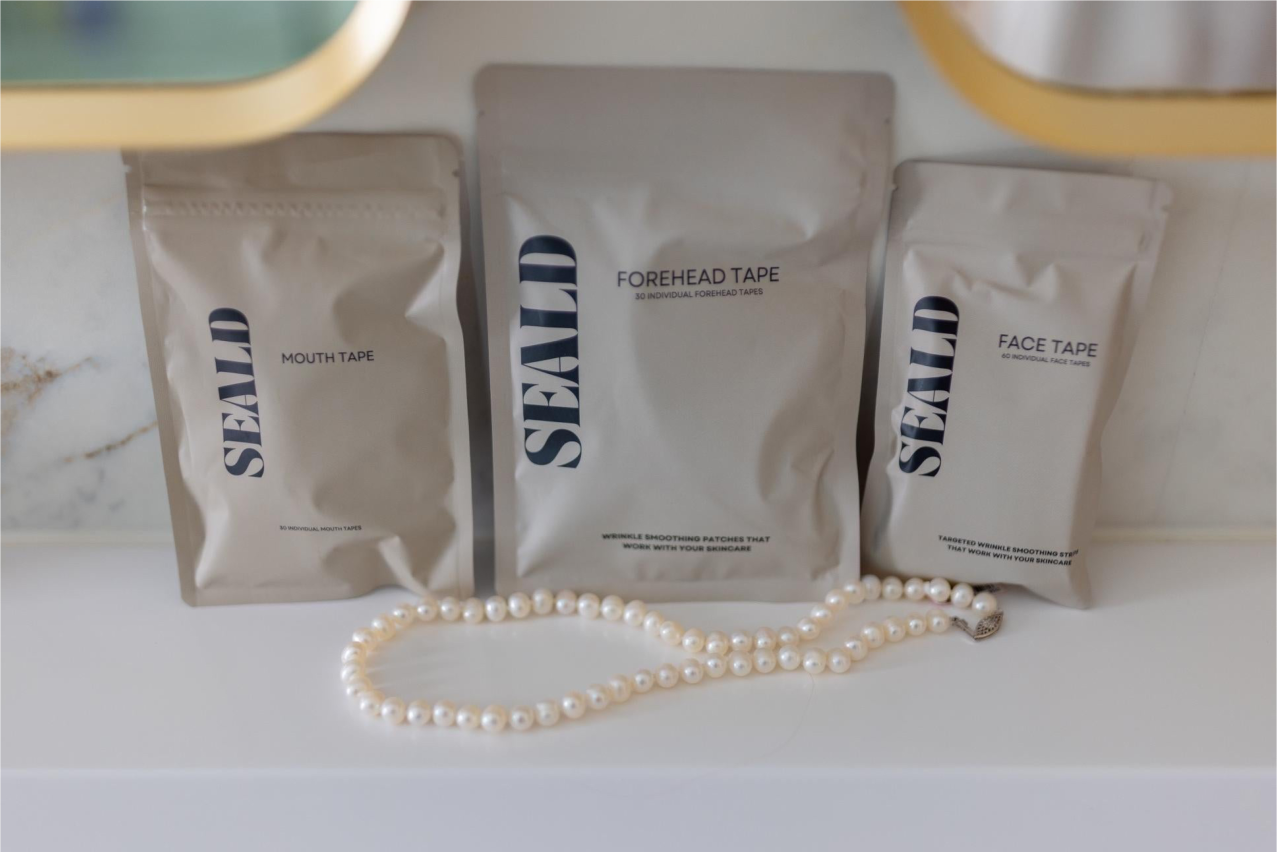 Seald Wellness - Wholesale Skin Smoothing Kit - Seald™ Skin & Sleep Tape Trio – Forehead, Face + Mouth1