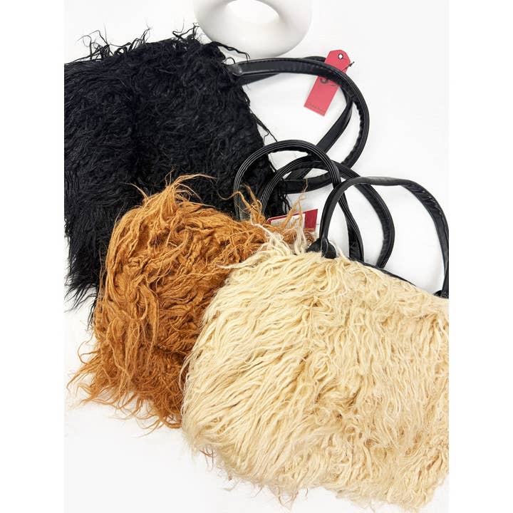 Love and Repeat – wholesale Tote bag – Women's – Punk Gothic Fluffy Grunge Tote Bag7