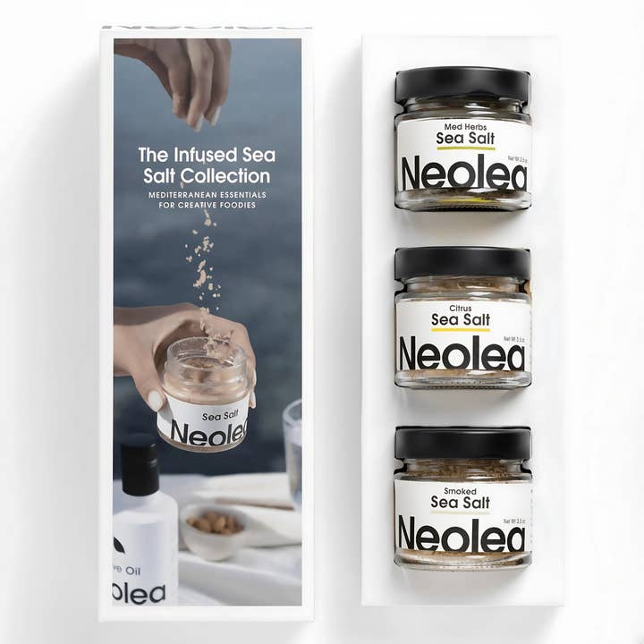 Neolea The Infused Sea Salt Collection for wholesale by Stefan and Sons Import and Export LLC