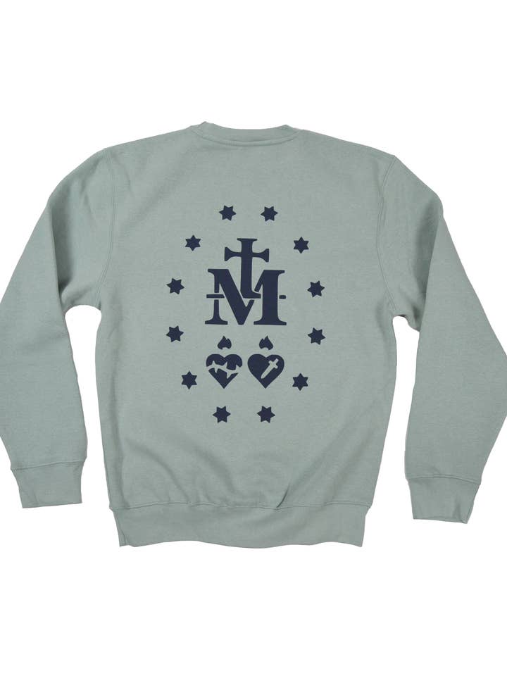 Miraculous Medal Crewneck for wholesale by Saintly Society