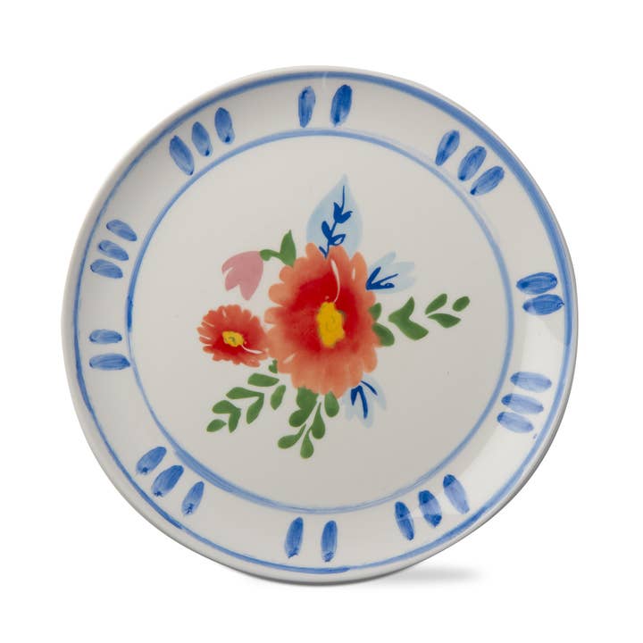 Dolce Vita Fiori App Plate Multi Earthenware Spring for wholesale by tag
