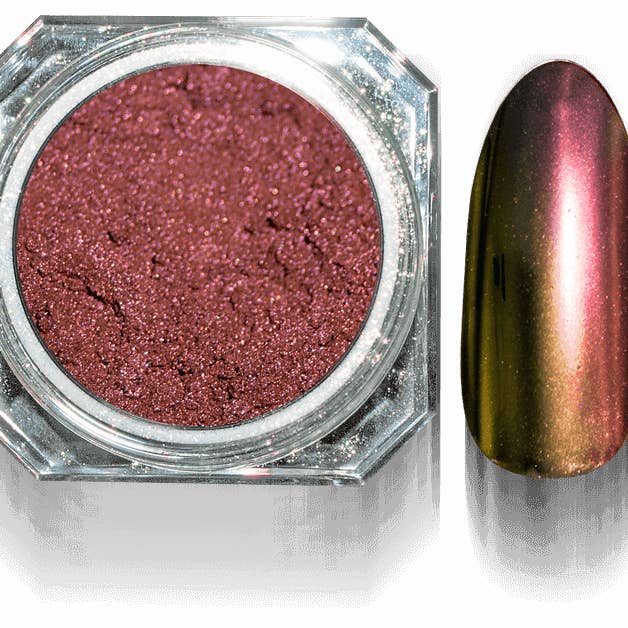 HOLLYWOOD NAILS - Wholesale Nail polish - Mirror flip-flop powder gold rose 2 g.