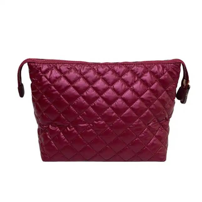 Lemonbella - Wholesale Makeup/Cosmetic Bag - Debra Diamond Cosmetic Bag Cabernet- CLOSEOUT DEAL!4