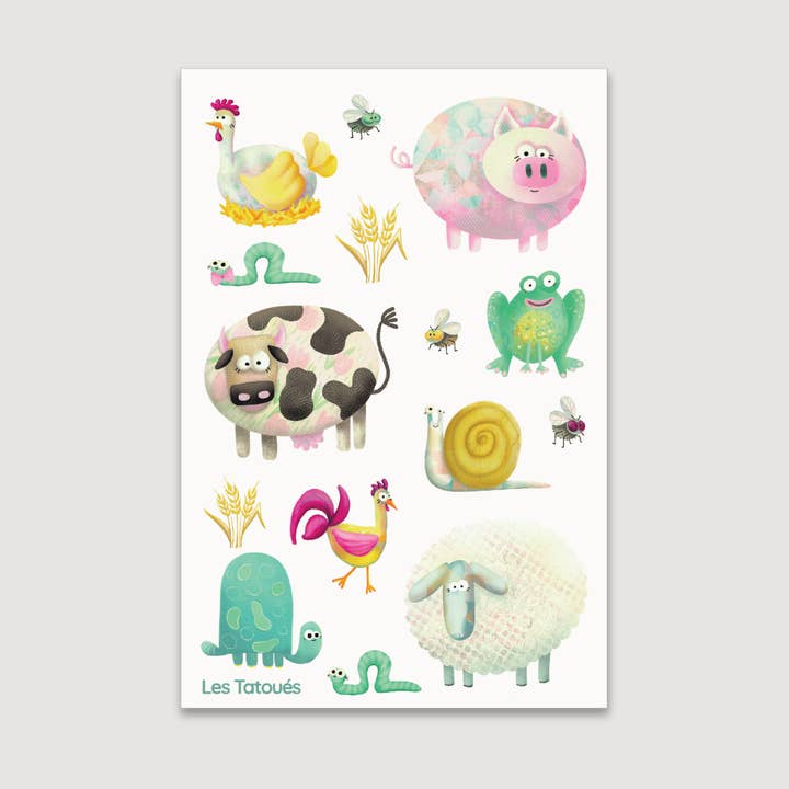 The Farm - Temporary Tattoos for wholesale by Les Tatoués