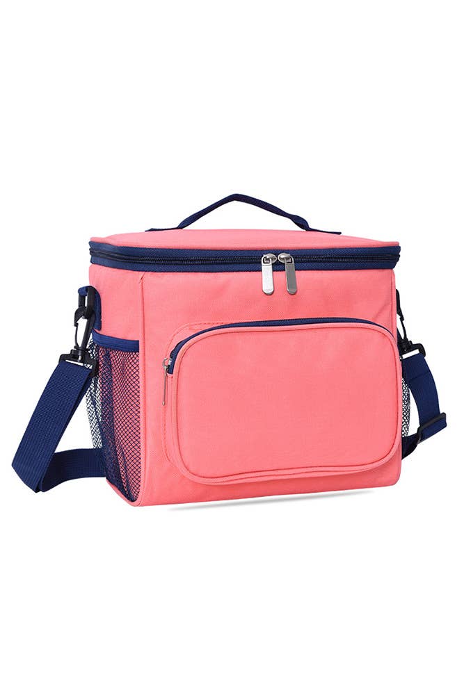 UNISHE - Wholesale Cooler/Cooler Bag - Plain Zipper Closure Pockets Cooler Bag MOQ 3pcs ZZKF8332