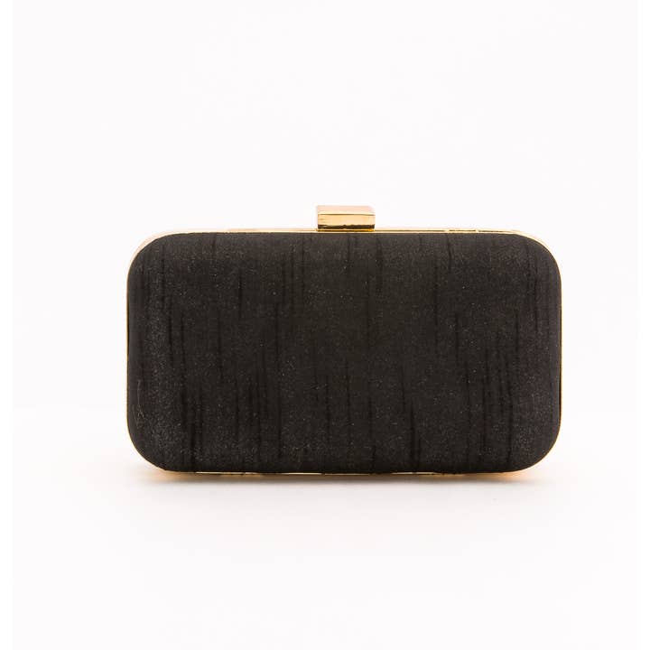 Magazine Clothing - Wholesale Clutch Bag - Women's - Black Silk Clutch 3