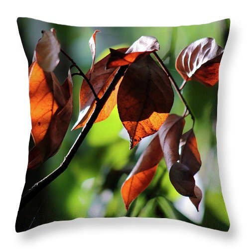 sorayadapuzzostore – Engroshandel Pyntepude – „GRUPPEN AF EFTERÅRETS BLADE“ PUDE