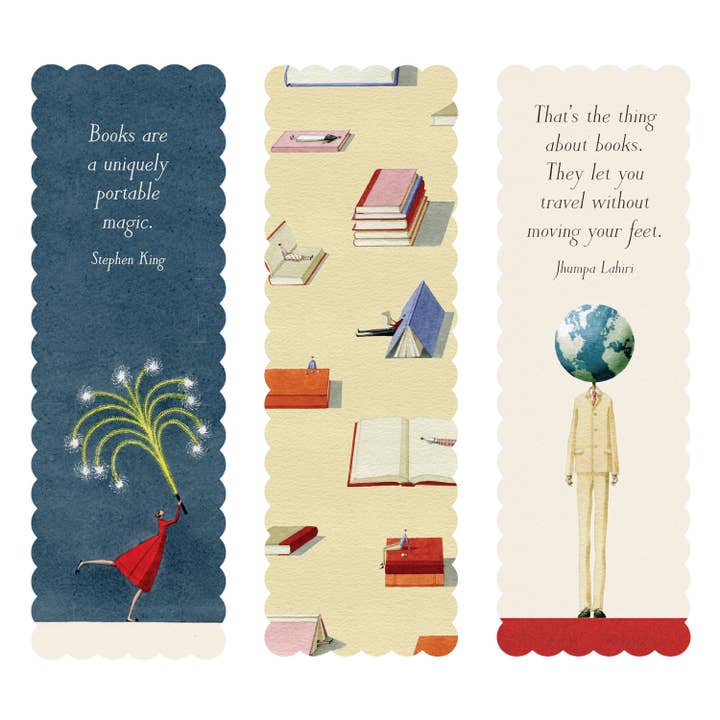 Marque-pages Pensées Nouvelles pour la vente par Hester & Cook - Stationery