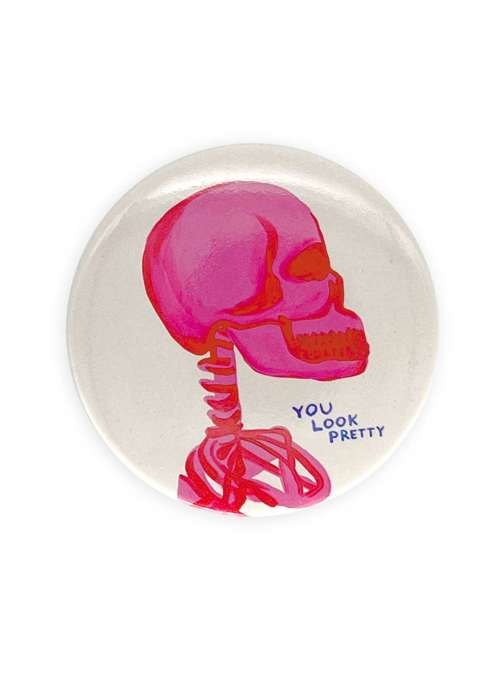 David Shrigley x Brainbox Candy – Engroshandel Kompaktspejl – Sjov Gave David Shrigley - Du Ser Pæn Ud Lommespejl1