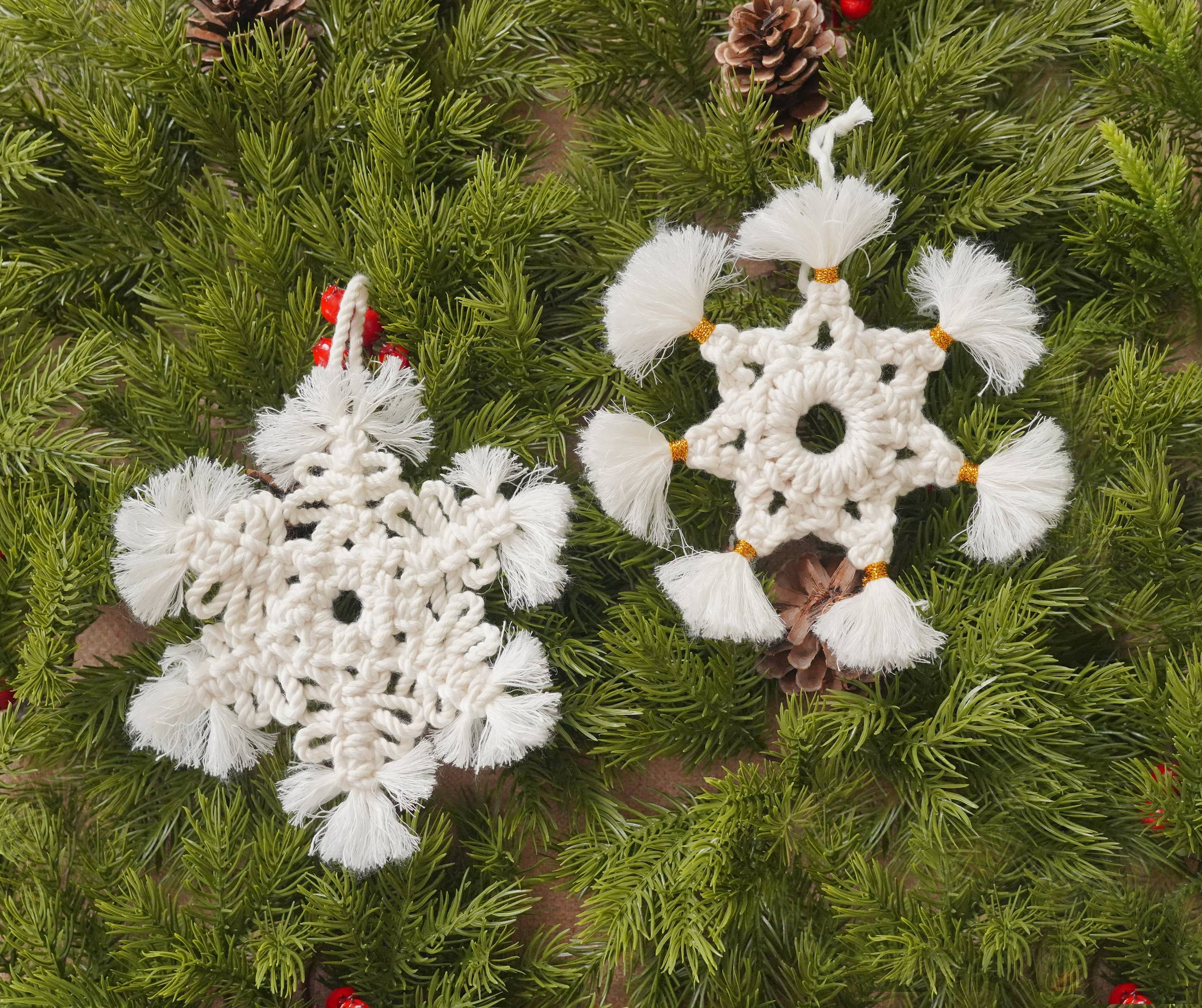 BeanDaikon - Wholesale Ornament Set - Christmas Snowflakes Ornament - X544